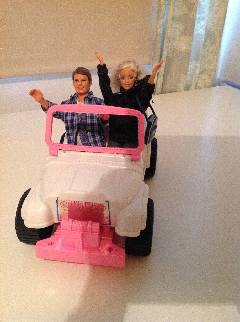barbie ken jeep